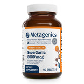 Metagenics SuperGarlic 6000 bottle label