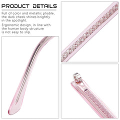 Replacement metal glasses arm in gold color