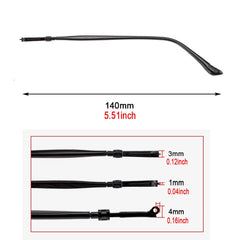 Packaging includes replacement legs and a 3-in-1 screwdriver