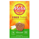 Metamucil front packet showing product branding and convenience benefit
