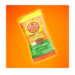 Metamucil packet opened revealing individually wrapped wafer freshness