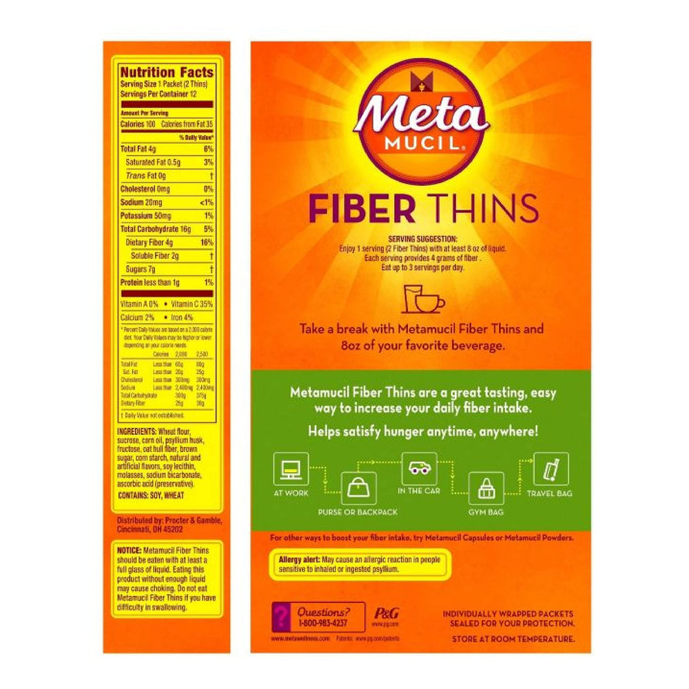 Metamucil wafer close-up texture showing crisp crunch and appeal