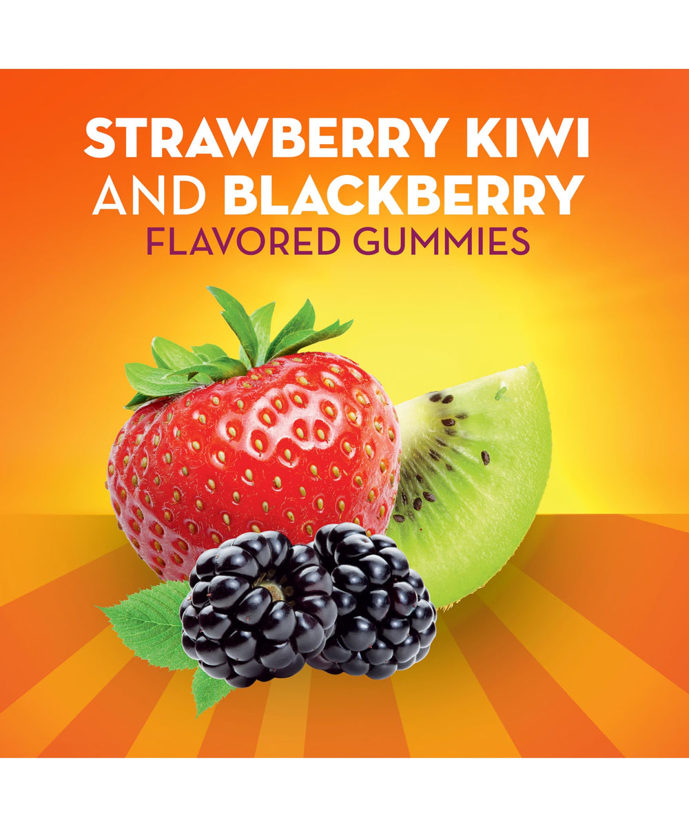 Gummies with no sugar added on packaging