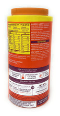 Metamucil 55 oz bottle side view with label