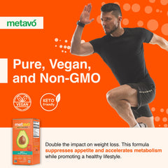 Metavo Advanced Weight Support green coffee ingredient highlights metabolism friendly energy.