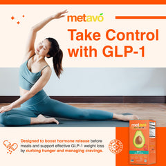 Metavo Advanced Weight Support vegan capsules are easy to swallow.