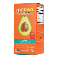 Metavo weight support bottle with 90 vegan capsules