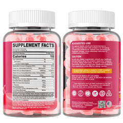 Daily serving of B12 gummies in jar