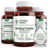 Methyl folate Quatrefolic 5-MTHF bioactive tablet