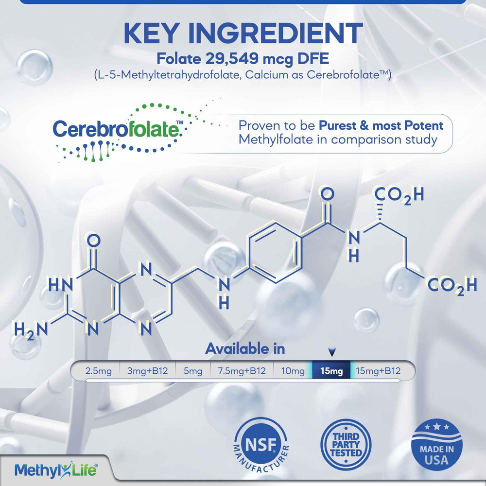 Cerebrofolate active L-5-MTHF calcium tablet