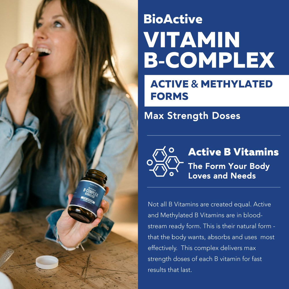Methylated B vitamins and three B12 forms
