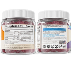 Two gummies daily for energy, focus, and mood