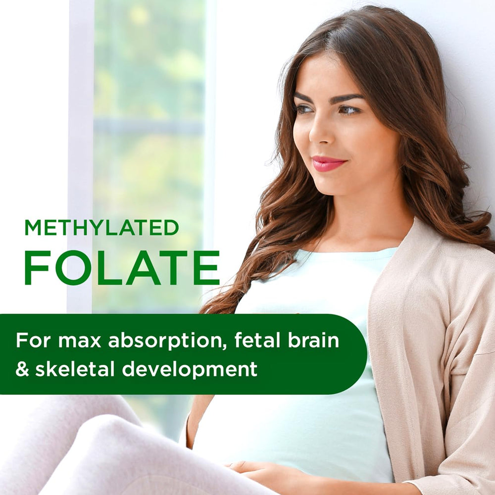 Methylated folate and iron nutrients highlighted for prenatal formula