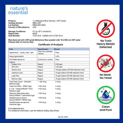 Product packaging image highlighting pharmaceutical-grade features