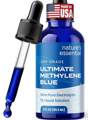 Methylene Blue 2oz USP grade glass bottle