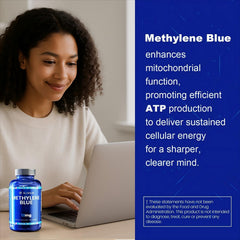 Supplement facts panel for Methylene Blue capsules