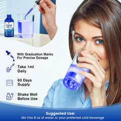 Box packaging and bottle of Methylene Blue Drops