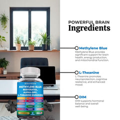 Bacopa Monnieri and Lion's Mane in the nootropic blend