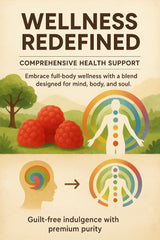 Ingredients chart for Sugar Free Methylene Blue Gummies