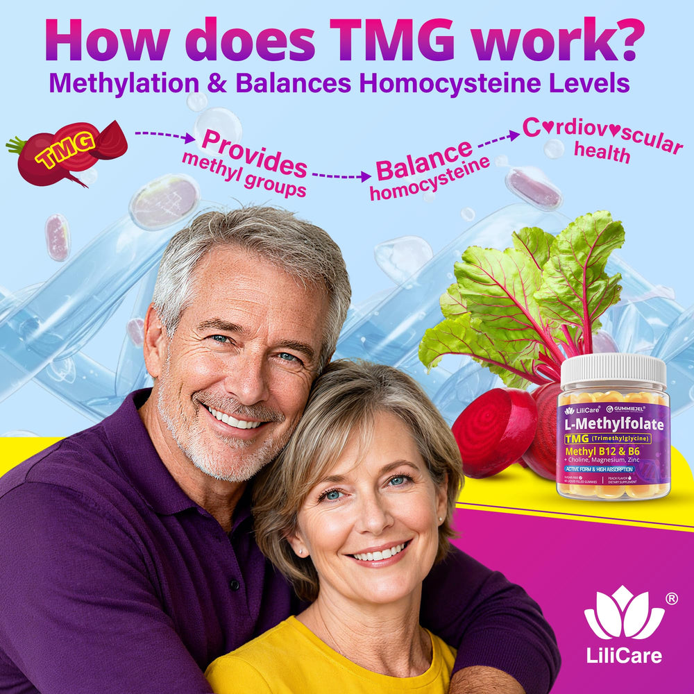 Dose illustration of L-methylfolate gummies