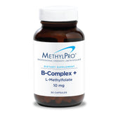 MethylPro B-Complex + L-Methylfolate bottle front view
