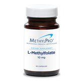 Bottle of MethylPro L-Methylfolate 10 mg supplement