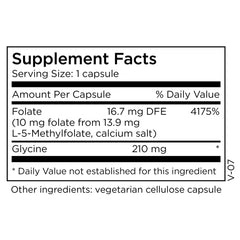 MethylPro L-Methylfolate 10 mg capsules