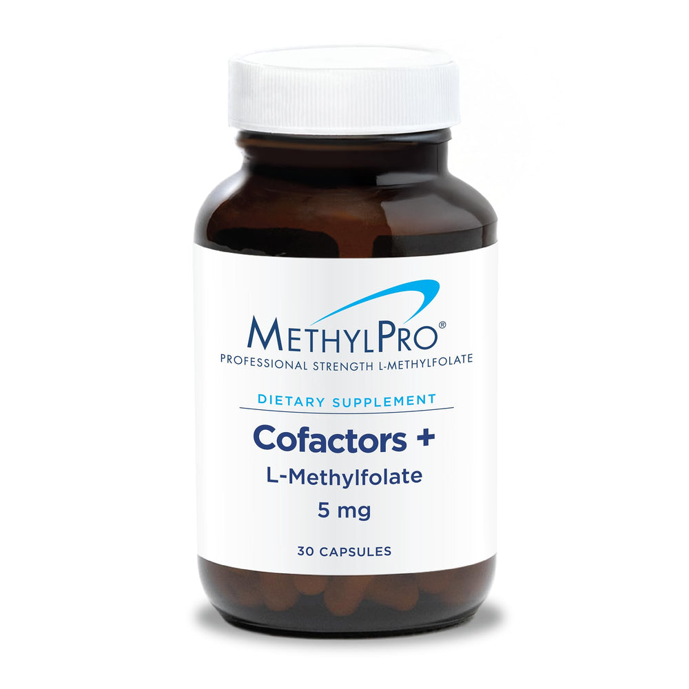 MethylPro L-Methylfolate 5 mg with cofactors bottle