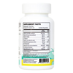 Made in USA badge on MEWD vitamin product