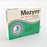 Mezym Forte 3500 N20 Pancreatin bottle label