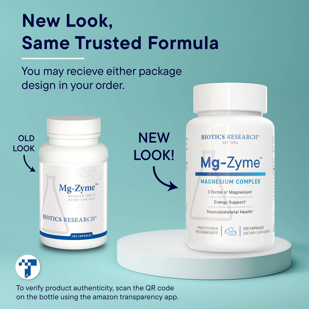 Mg-Zyme capsule with 100 mg magnesium content