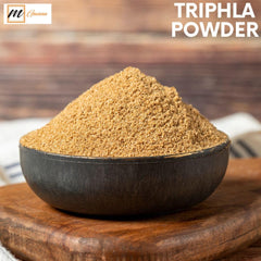 Usage: dissolving Triphala powder in water