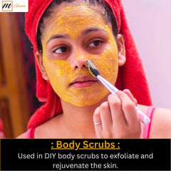 Natural turmeric powder for skin care routine