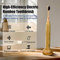 Four replaceable brush heads shown together
