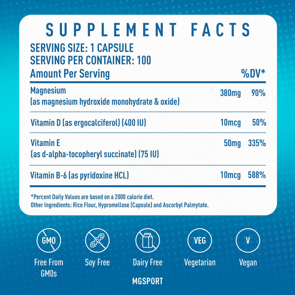MGSPORT gluten-free and dairy-free formula