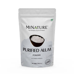 Mi Nature Alum Powder 100g packaging front
