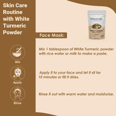 mi nature white turmeric powder ingredients and natural properties