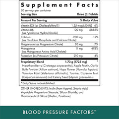 Graphic illustrating fluid balance support from Blood Pressure Factors