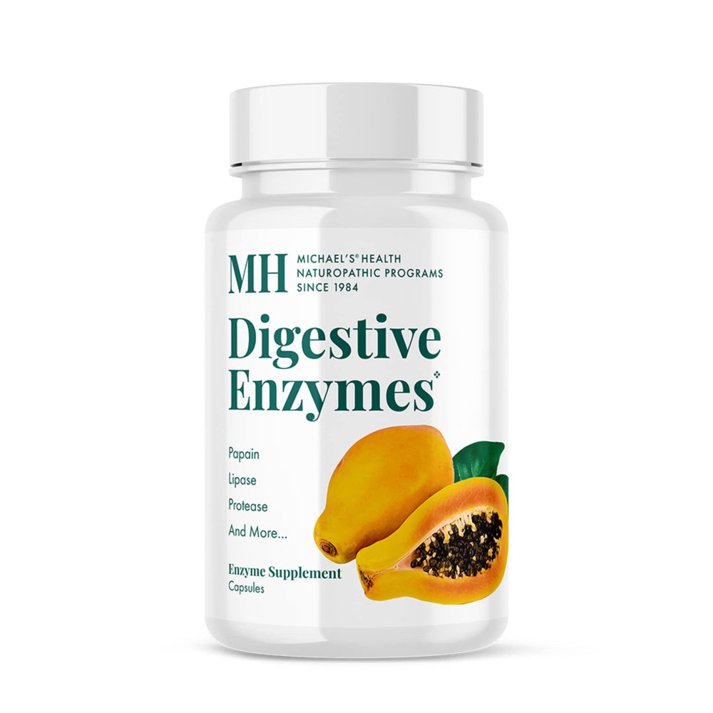 Product packaging for MICHAEL'S Digestive Enzymes 180 capsules