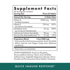 Close-up of immunity tablets in bottle