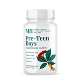 Front view of MICHAEL'S Health Naturopathic Pre-Teen Boys Daily Multivitamin bottle