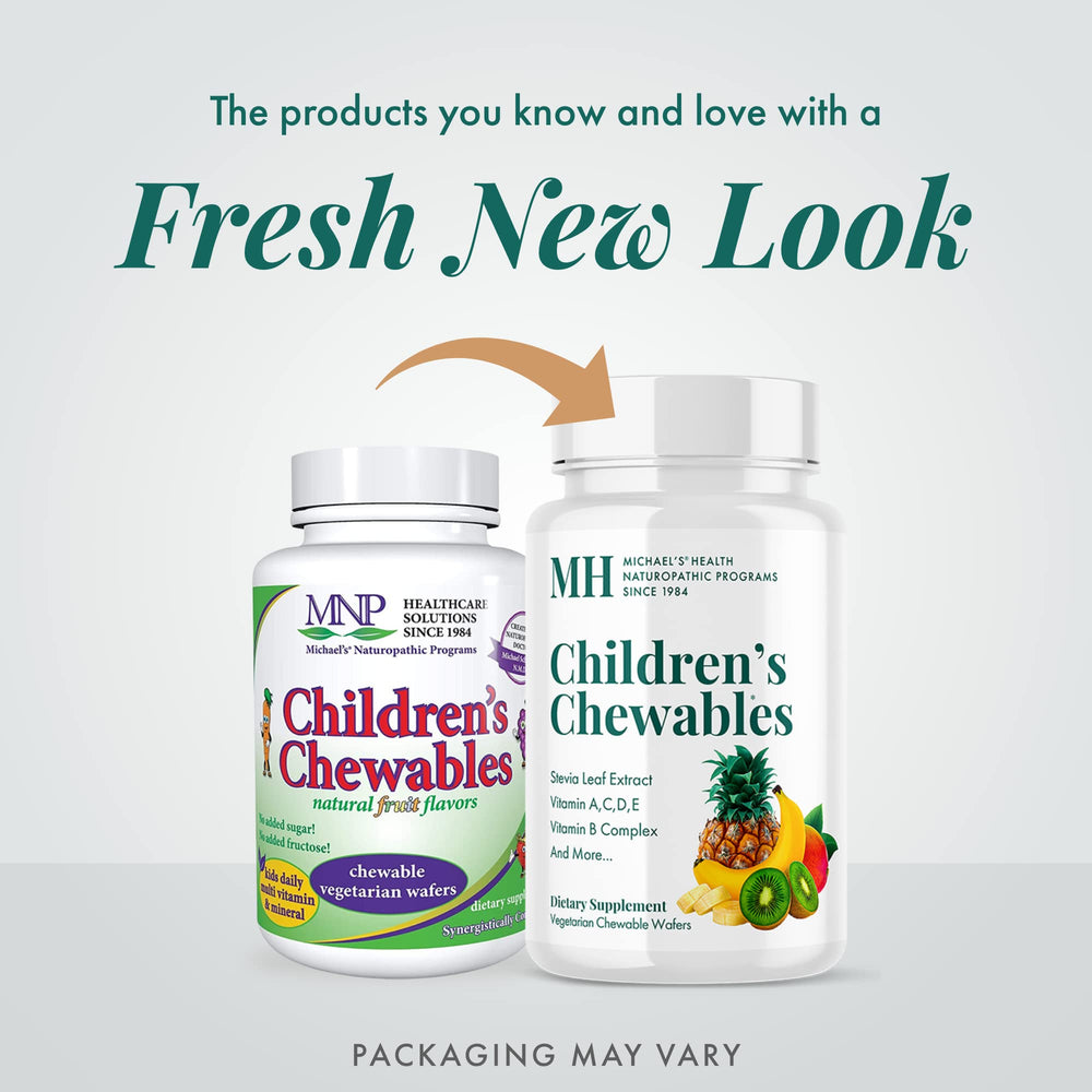 Close-up of fruit punch flavored chewable wafers