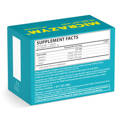 Micrazym AVVA packaging highlighting 25,000 USP units