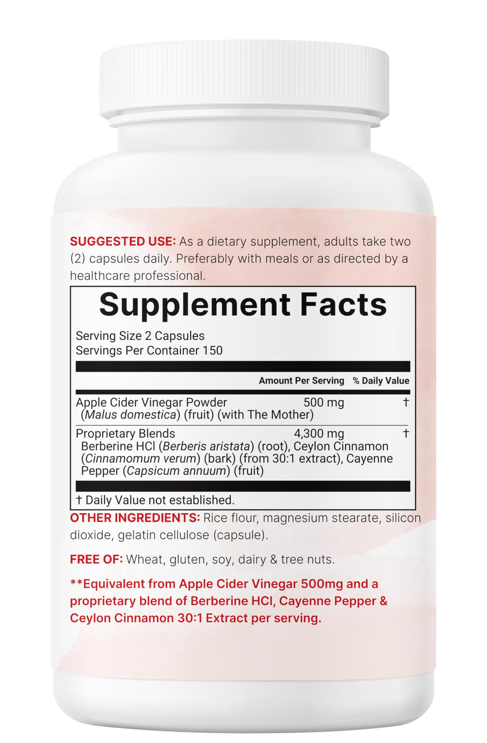 Close-up of capsule with 4,800 mg per serving text
