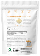 Close-up of vitamin D3 and K2 softgels infused in virgin coconut oil