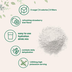 2-pound container of electrolyte powder with 0 sugar and 106 servings