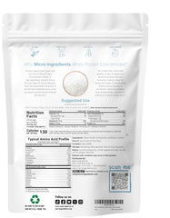 Micro Ingredients Instant Whey Protein Concentrate scoop shows precise serving for protein goals