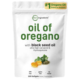 Bottle of Micro Ingredients Oil of Oregano Softgels, 300-count
