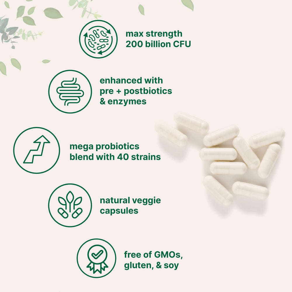 120 vegetarian capsules per bottle