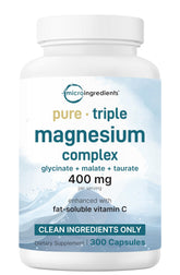 Product image: Micro Ingredients Pure Magnesium Complex, 300 capsules